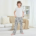 thumbnail image 6 of joogoo Leopard Pattern White Pajama Pants Pj Bottoms Sleepwear Lounge XL, 6 of 9