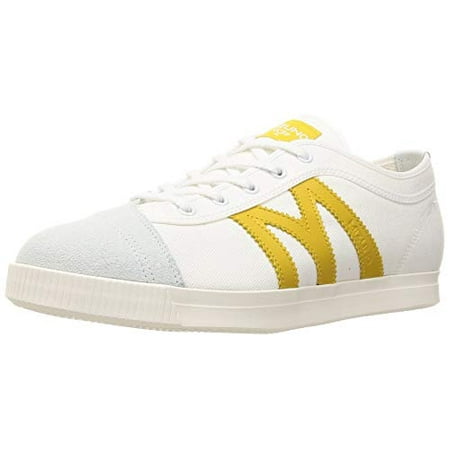 

[Mizuno] Sneakers SCHOOL TRAINER White x Yellow 26.0 cm 2E
