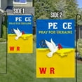 thumbnail image 6 of Flagwix Stand With Ukraine Flag Pray for Ukraine. Stop War. Peace In Ukraine. Ukraine Peace Dove MLH2294F Ukraine Flags, Indoor Outdoor Decoration - Garden Flag (11.5" x 17.5"), 6 of 6