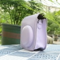 thumbnail image 3 of Bolsa para cámara Bolsa de cuero PU para cámara Estuche protector Bolsa de almacenamiento Bolso de hombro, 3 of 5
