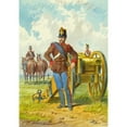 thumbnail image 2 of Franz Gerasch 18x24 Black Ornate Framed Double Matted Museum Art Print Titled: Soldier 6, 2 of 5