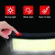thumbnail image 5 of Linterna De Cabeza Usb Recargable Led 800Lm Faro Ipx46Luz De Linterna De Cabeza Impermeable Con Batería De 1200Mah Para Correr Pesca Ciclismo Senderismo Muyoka Hogar, 5 of 7