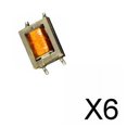 thumbnail image 1 of Transformador de Audio Baoblaze 600 Ohm 6 Piezas Reemplazo Fácil de Instalar, 1 of 8
