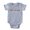 Heather Gray, variant on CafePress - New Jersey Rbw Txt - Cute Infant Baby Football Bodysuit