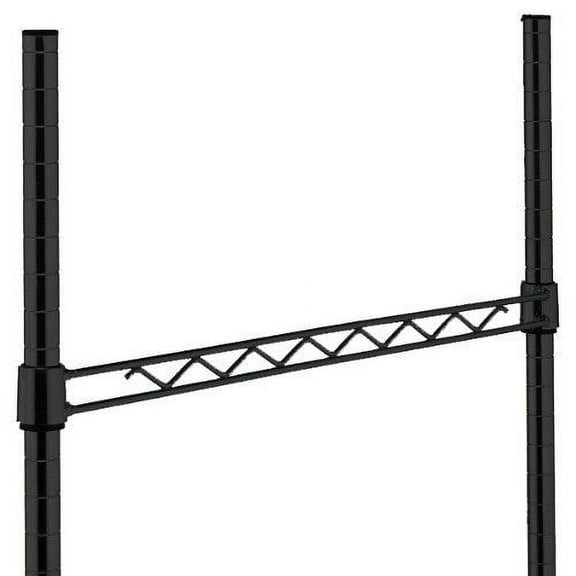 14" Wide Black Hang Rail