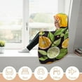 thumbnail image 6 of Wearable Blanket for Adults Citrus Fruit Pattern Hooded Blanket Throw Blanket Soft Hooded Cloak Shawl Wrap, 6 of 6