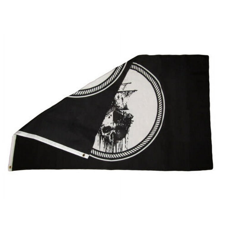  Gasparilla Pirate Ship Medallion Flying Black Flag