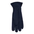 thumbnail image 2 of Time and Tru Women's Quilted Cuffs Knit Gloves, Dark Navy, One Size, 2 of 2
