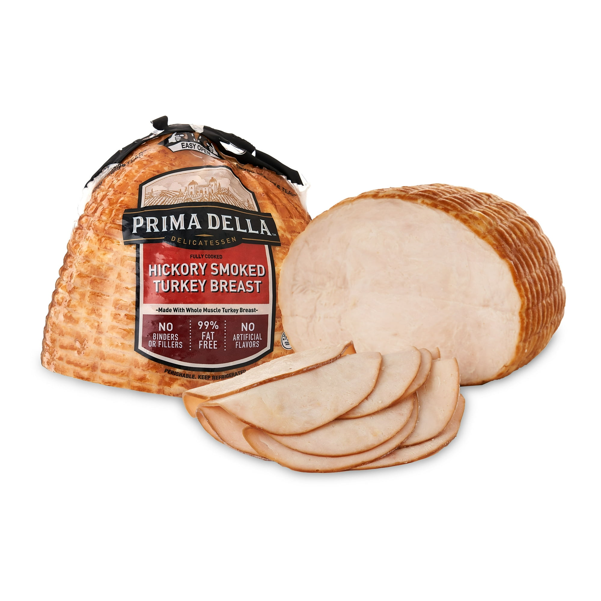 Prima Della Hickory Smoked Turkey Breast, Deli-Sliced