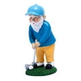 thumbnail image 4 of Mini figura de gnomo de resina Sunnimix estatua de jardín, 4 of 8