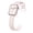 Bright Pink, variant on TECH CIRCLE for Apple Watch Band 42/44/45/49mm for Women Men, iWatch Sport Silicone Soft Adjustable iWatch Band Replacement for Apple Watch Series Ultra1/2 9 8 7 6 5 4 3 2 1 SE,White