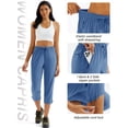 thumbnail image 4 of Pantalones capris de senderismo MAGCOMSEN Stretch UPF 50+ para mujer, 4 of 6