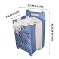 thumbnail image 2 of Folding Wall-Mount Laundry Basket with Handles – Large Portable Dirty Clothes Storage for Bathroom, Dorms, Apartments, and ’ Toy Organizer, 2 of 2