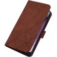 thumbnail image 5 of for Moto G Stylus 5G 2023 Wallet Case with Card Holder Leather with Kickstand Card Slots Phone Case Durable Magnetic Closure Shockproof Protective Cover Case for Moto G Stylus 5G 2023 Brown YBS, 5 of 10