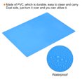 thumbnail image 4 of Uxcell 19.69'' x 15.75'' Silicone Mat Resin Casting Crafts Pad Non-Slip Nonstick Sheets Protector Blue, 4 of 6