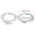 thumbnail image 5 of Unique Bargains 4pcs OD 110mm to ID 77.8mm Car Hub Centric Rings, 5 of 7