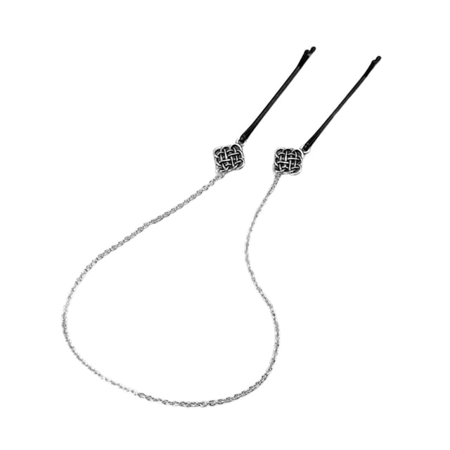 Milaget Épingle à Cheveux Nœud Mariage Bijoux pour Cheveux, Épingle à Cheveux Rétro avec Pompons Cheveux D-416