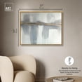 thumbnail image 4 of Golden Bond Canvas Print Blue Art by Art Remedy, Gold Frame, 36 x 30, 4 of 6