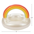 thumbnail image 6 of Bluescape Rainbow Inflatable Pool Float Drinks Cooler & Drinks Holder, Adults, Unisex, 6 of 7