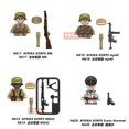 thumbnail image 5 of DIY asuntos militares caballería soviética Afrika Korps bloques de construcción modelo ladrillos mini figuras de juguete de acción juguete para regalo para niños MOC, 5 of 5