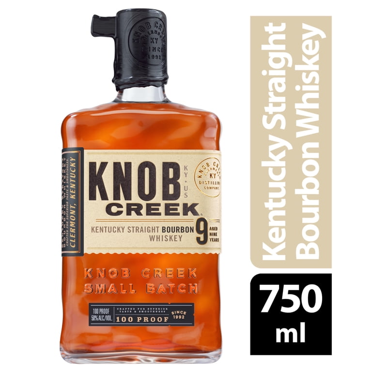 Knob Creek Small Batch Straight Bourbon Aged 9 YR, 750 ml Bottle
