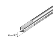 Metric Thread Tap M2 x 0.4 H2 80mm Straight Flute Tapping Repair Tool