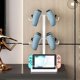 thumbnail image 5 of Controller Stand, 2-Tier Desktop Controller Bracket, Controller Storage Case, Game Controller Storage Case Headphone Hanger for All Universal Gaming P, 5 of 5