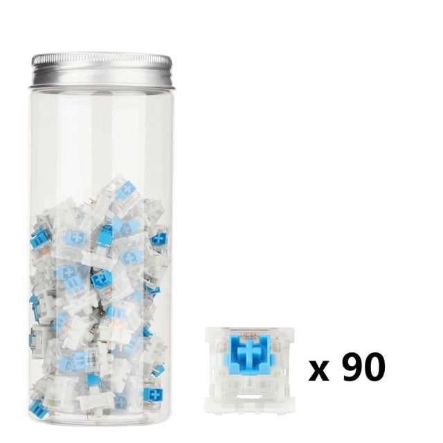 Interruptores de mecánicos de SMD Interruptores mecánicos ligeros para juegos para entusiastas del mecánico prueba de polvo 90 shamjiam interruptor de teclado