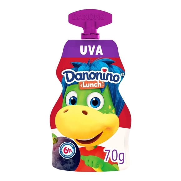 Queso petit suisse Danonino Lunch sabor uva 70 g