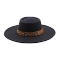 thumbnail image 3 of SRZYMJ Western Cowboy Hat for Men Women Wide Brim Suede Cattleman Cowgirl Hats, 3 of 3