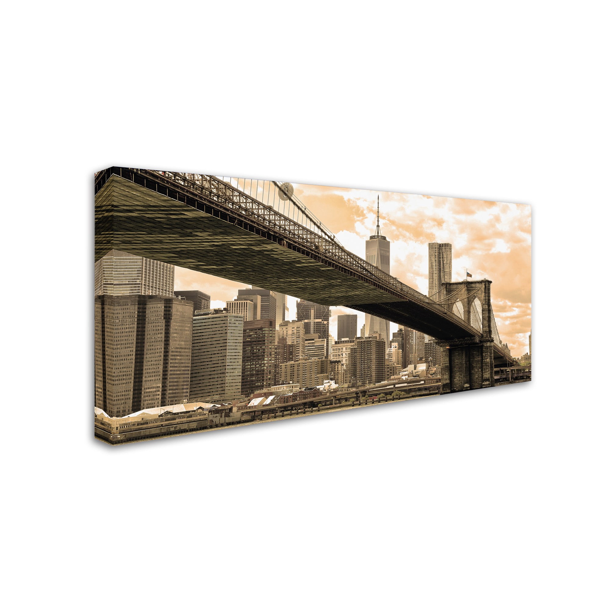 Trademark Fine Art "New York City" Canvas Art by CATeyes