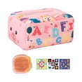 thumbnail image 2 of Baby Tissue Box Busy Pull Tissues Actividades Juguete sensorial Juego de habilidades motoras Juguete de desarrollo Tejidos arrugados ños de 5 Cerdo rosa CUTICAT juego sensorial, 2 of 8