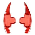 thumbnail image 2 of NS for Mercedes A B E CLA Steering Wheel Paddle Shifter Extension Carbon Fiber Red, 2 of 9
