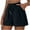 Black, variant on BUIgtTklOP no boundaries Women's Air Layer Casual Comfy Moisture Wicking Drawstring Shorts witn Pockets