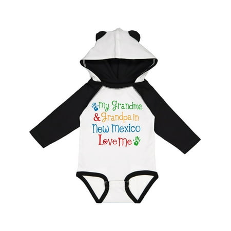 

Inktastic Newe Mexico Grandma Loves Me Gift Baby Boy or Baby Girl Long Sleeve Bodysuit