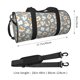 thumbnail image 2 of Easygdp White Popcorn Bolsa de Viaje, Bolsa de Mano, Bolsa de Gimnasio, Bolsa de Equipaje para Viaje, 2 of 6