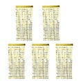 thumbnail image 1 of Abbracc 5 Pieces Foil Fringe Backdrop Curtains Heart Tinsel Curtains Fringe Backdrop Gold, 1 of 9