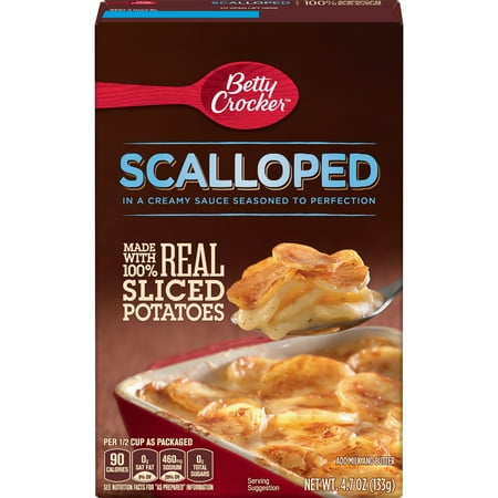 Betty Crocker Scalloped Potatoes, 4.7 oz Box (Best Potatoes For Scalloped Potatoes)