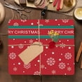 thumbnail image 2 of 20 Sheets Christmas Wrapping Paper Christmas Pattern Paper Flat Wrapping Paper Sheets Vintage Christmas Printed Paper for Christmas Birthday Party Gift, 2 of 6