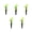 Grass green, variant on Gieenan 5Pcs Tapered Base Professional Golfing Tees For Beginners Professional