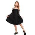 thumbnail image 6 of Arshiner Girl Tulle Dress Winter Long Sleeve Teen Girls Party Casual Dresses, 6 of 8