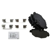 TRQ Front Premium Posi Ceramic Disc Brake Pad Kit for Mercedes E320 E350 BFA73407 Fits select: 2006 MERCEDES-BENZ E 350 WAGON, 2003-2005 MERCEDES-BENZ E 320