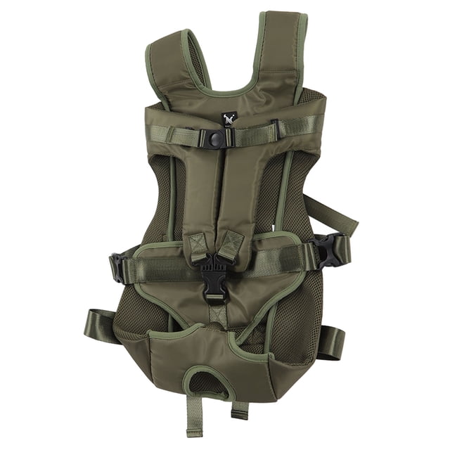 Puppy Chest Bag, Thickened Lightweight Adjustable Pet Dog Front Backpack For Hiking For Biking M