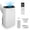 Black top cover, variant on Towallmark Portable Air Conditioner 14000BTU with Cooling, Dehumidifier, Fan & Sleep Mode 4-In-1 Ultra-Quiet Remote Control 24H Timer Window Kit Included For Rooms Up To 700 Sq. Ft.