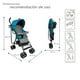 thumbnail image 5 of Carriola Plegable con Reclinado y Toldo Carri D'Bebe - Jade, 5 of 7