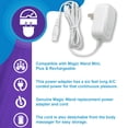 thumbnail image 2 of Adaptador de corriente y cable para masajeador personal Magic Wand Plus, 2 of 4