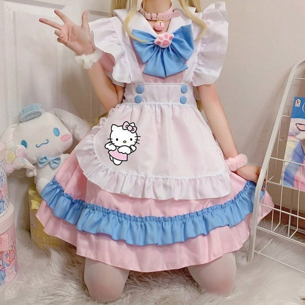 Maid Cafe' Maid Kawaii Lingerie Costume Set