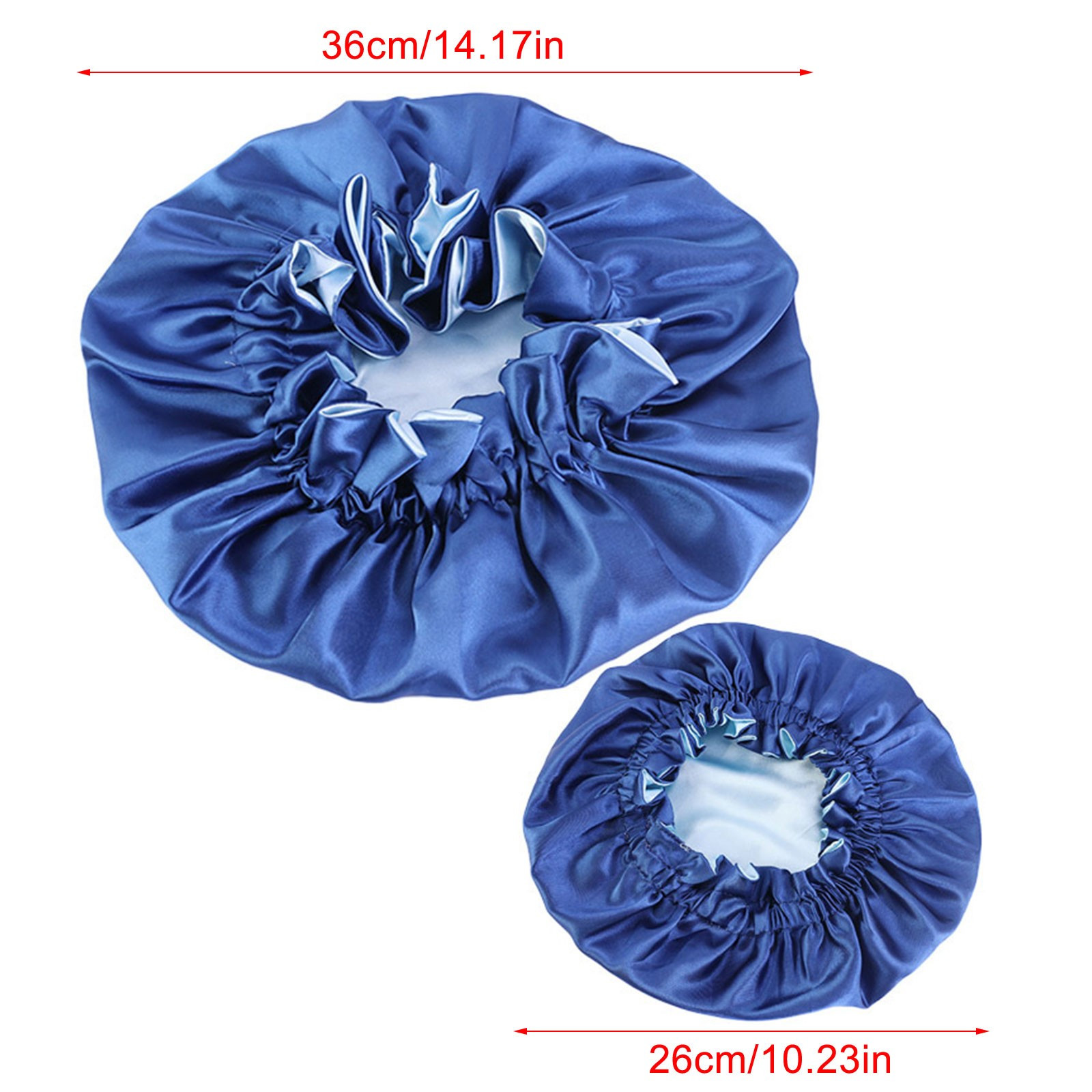 Parent Child Lace Satin Nightcap Imitation Silk Nightcap Hair Design ...