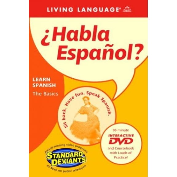 Pre-Owned Habla Espanol: Learn Spanish: The Basics [With Coursebook] (DVD Audio) 1400020921 9781400020928