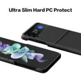 thumbnail image 6 of Galaxy Z Flip 3 5G Case, Dteck Matte Thin Hard PC with TPU Soft Hinge Full Protection, Heavy Duty Shockproof Case Compatible with Samsung Galaxy Z Flip 3 5G (2021)-Black, 6 of 6